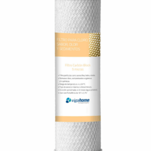 FILTRO CARBÓN BLOCK 10″X2.75″ VIGAHOME