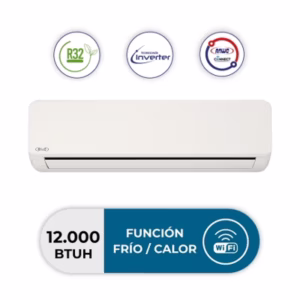 AIRE ACONDICIONADO INVERTER ANWO SPLIT ECO MURO  12.000 BTU