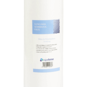 FILTRO PARA SEDIMENTOS POLIPROPILENO 10″X4″ 5 MICRAS VIGAHOME