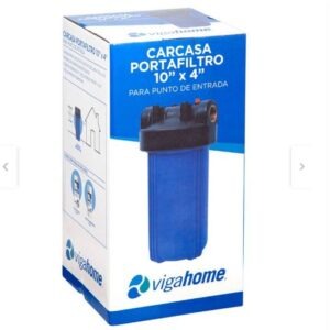CARCASA PORTAFILTROS 10” X 4” CON CONEXIÓN NPT 1” – VIGAHOME
