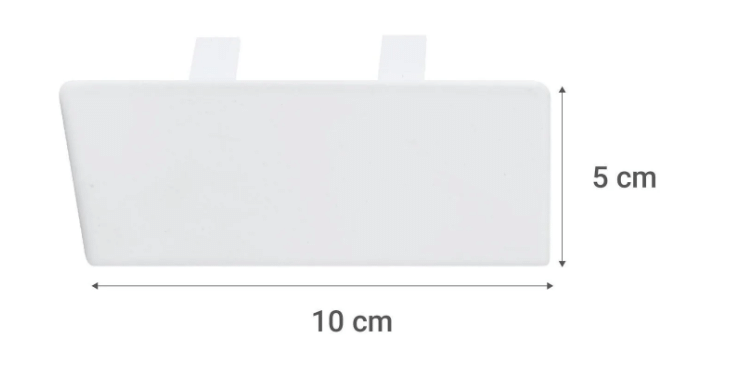 TAPA FINAL PARA CANALETA 100X50 MM - Imagen 2